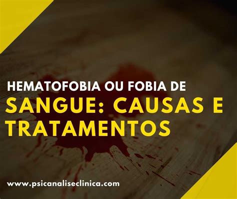 Fobia De Sangue