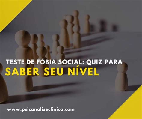 Fobia Social Teste
