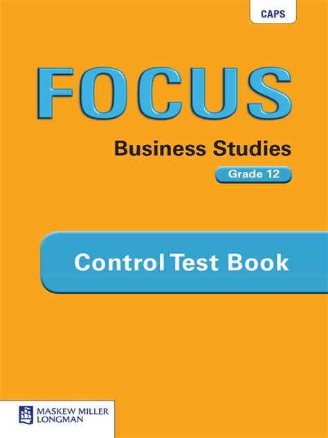 Focus Business Studies Grade 12 Learners Book E 1