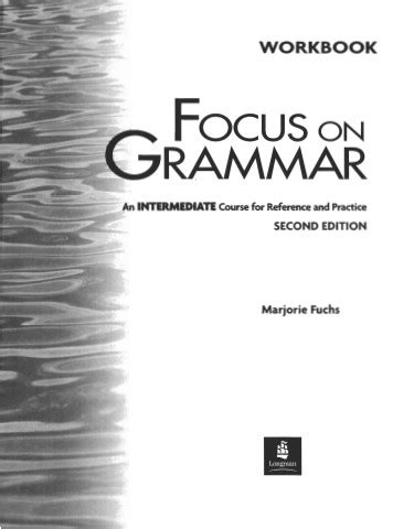 Focus On Grammar 3 Workbook Answer Key