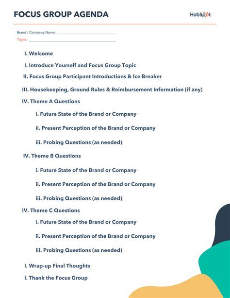 Full Download Focus Group Guide Template 