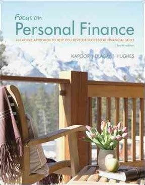Read Focus On Personal Finance 4Th Edition 