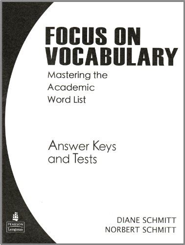 Read Focus On Vocabulary Schmitt With Answer 