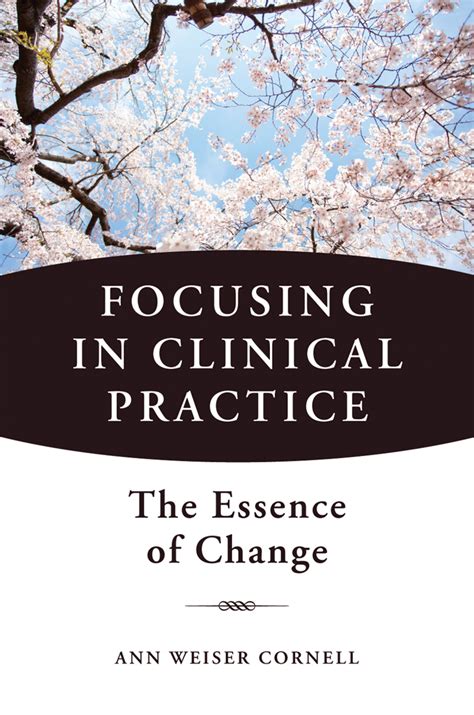 focusing in clinical practice the essence of chang