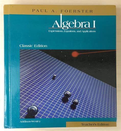 foerster algebra 1