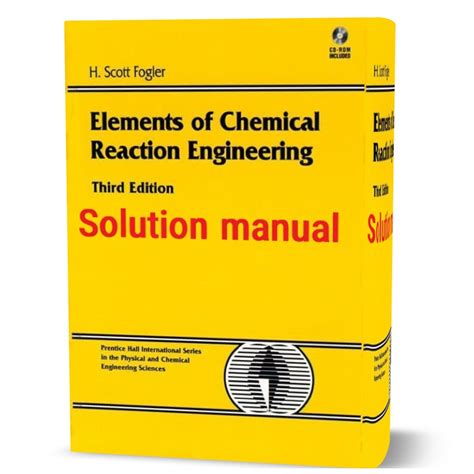 Fogler 5th Edition Solution Manual