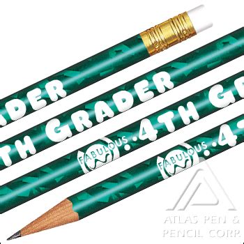 Foil 4th Grader Pencils Item No 2068m Forteachersonly 4th Grade Pencils - 4th Grade Pencils
