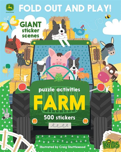 Read Online Fold Out And Play Farm Giant Sticker Scenes Puzzle Activities 500 Stickers Stickerworld 
