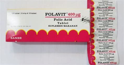 folic acid obat apa