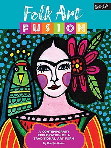 folk art fusion learn to paint colorful contempor