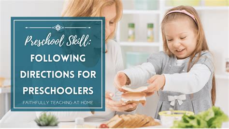 Following Directions For Preschoolers Faithfully Teaching At Home Preschool Following Directions Worksheets - Preschool Following Directions Worksheets