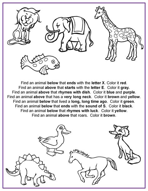 Following Directions Free Coloring And Fill In Puzzles Math Worksheet 3nd Grade - Math Worksheet 3nd Grade