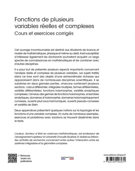 Fonctions De Plusieurs Variables Complexes S Minaire Fran Ois Norguet Octobre 1970 Decembre 197 Fr