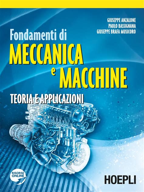 Read Fondamenti Di Meccanica E Macchine Hoepli 