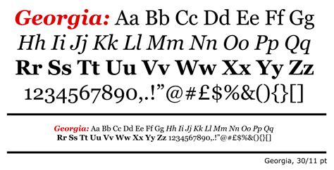 font georgia