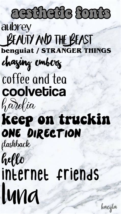 font text aesthetic | piklab font