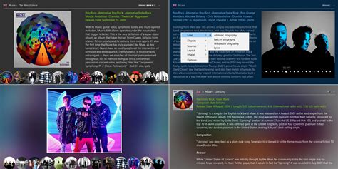 foobar2000 biography view component speakers