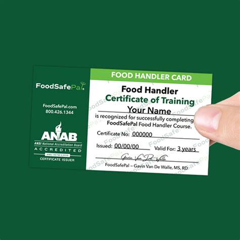 food handler certification florida