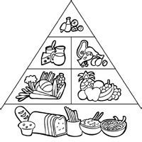 Food Pyramid Coloring Pages Surfnetkids Food Pyramid Coloring Page - Food Pyramid Coloring Page