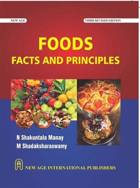 Read Online Food Facts And Principles By Shakuntala Manay 