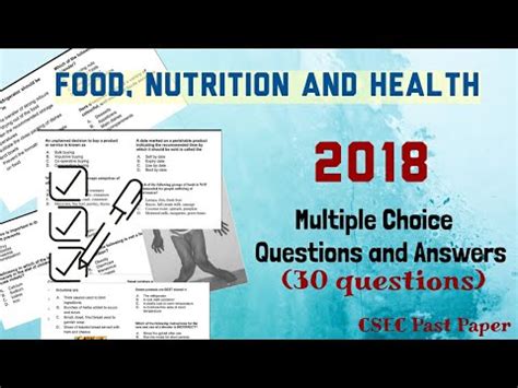 Read Online Food Nutrition Cxc Paper Multiple Choice 