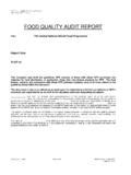 Full Download Food Quality Audit Report World Food Programme 