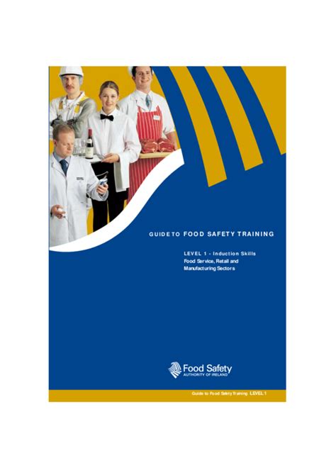 Read Online Food Safety Training Level 1 Induction Skills And Level 