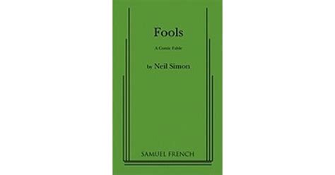 Fools Neil Simon Script