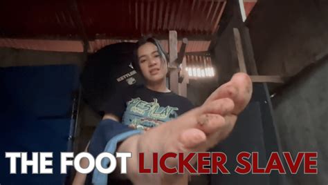 Foot Licker Slave