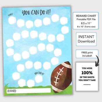 Football Behavior Chart