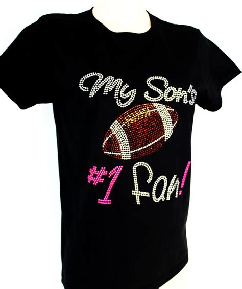 Football Mom T Shirts With Bling