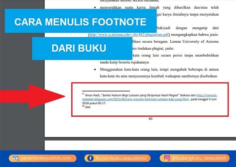 Footnote Dari Buku