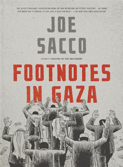 Download Footnotes In Gaza Joe Sacco Zenply 