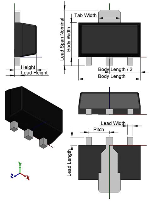 footprint (of a package) JEDEC