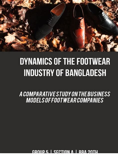 footwear industry bangladesh - a comparative study - VDOCUMENTS