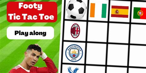 Footy Tic Tac Toe