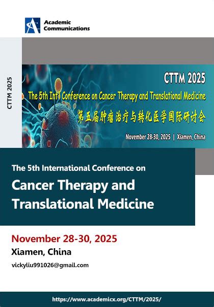 for Cancer Prevention and Therapy 5 International Conference on.