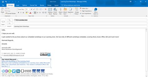 for free Microsoft Outlook links