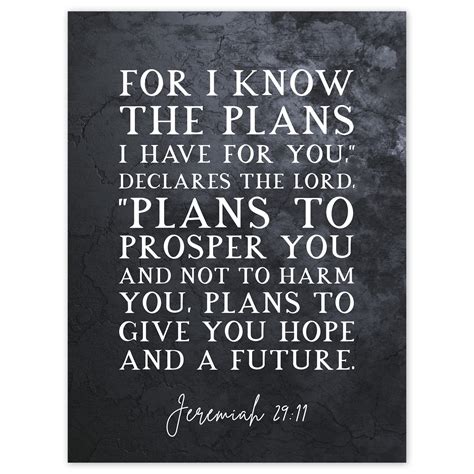 For I Know The Plans I Have For You Jeremiah 29 1