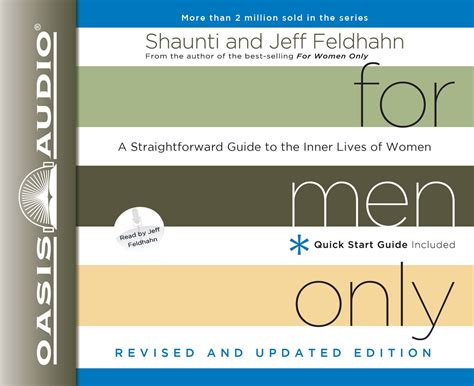 For Men Only A Straightforward Guide To The Inner Lives Of Women Shaunti Feldhahn