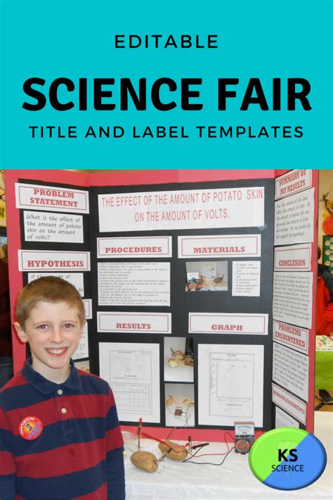 Read Online For The Science Fair Project Images Template 