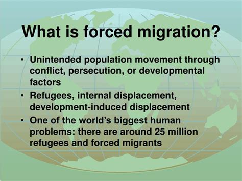Forced Migration Definition