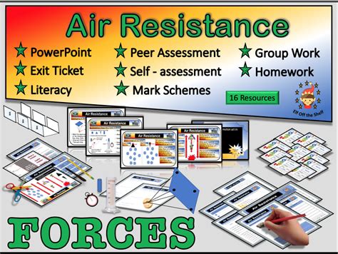 Forces Air Resistance Ks3 Teaching Resources Air Resistance Worksheet - Air Resistance Worksheet