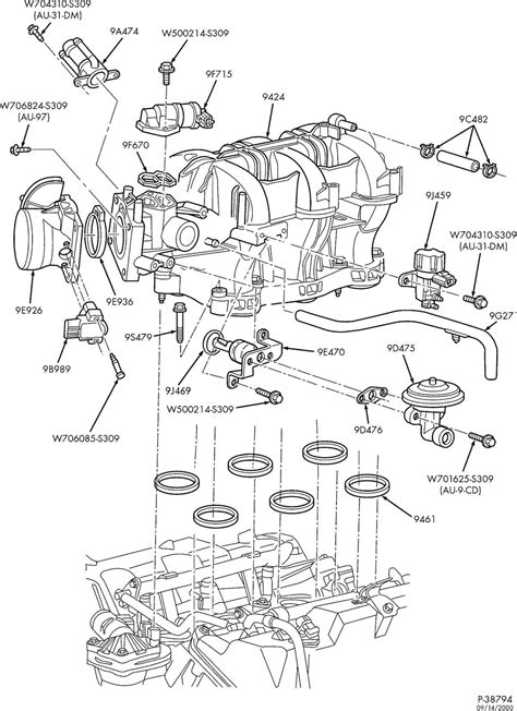 Ford Explorer 03 Engine