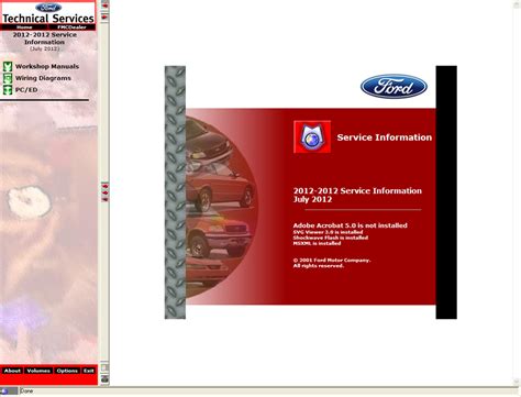 Ford Technical Information System Tis 2004