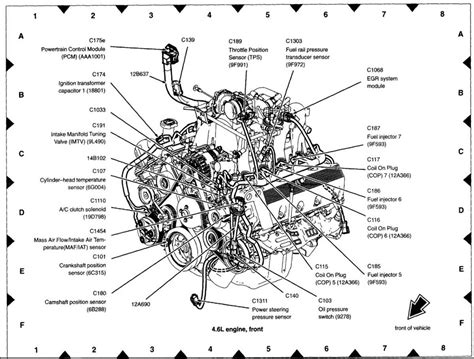 ford v10 vacuum lines