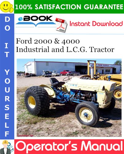 Full Download Ford 2000 Tractor Manual 