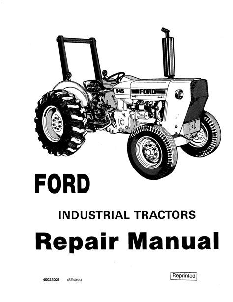 Full Download Ford 335 Industrial Tractor Service Manual 