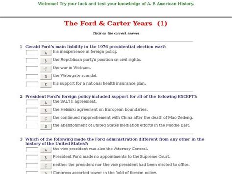 Read Online Ford And Carter Years Guided Readings Answers 