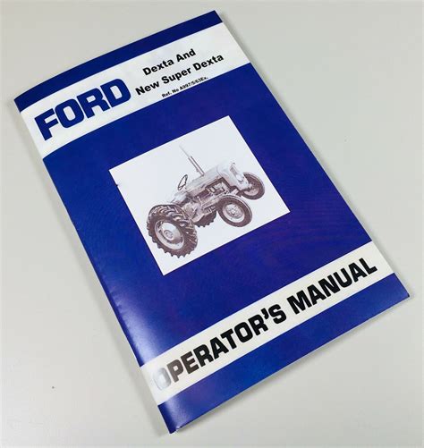 Read Online Ford Dexta Manual Abdb 